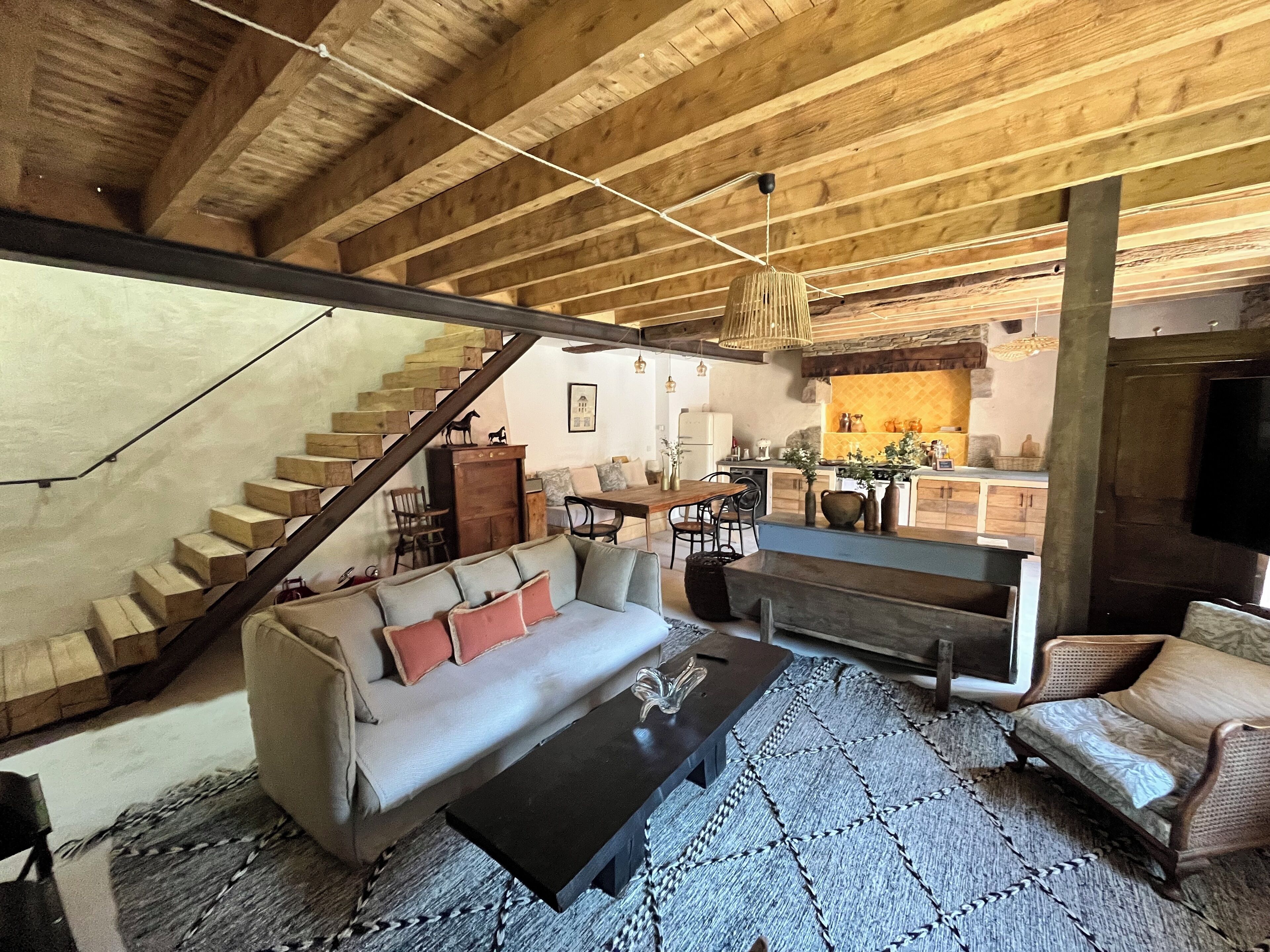 Le clos chenevière | Coin séjour