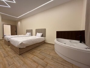 Deluxe Double or Twin Room, Mountain View | In-room safe, blackout drapes, soundproofing, iron/ironing board - MAZAYA Pyramids View inn (Giza)