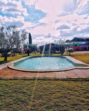 Seasonal outdoor pool