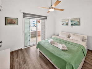 2 bedrooms, iron/ironing board, free WiFi, bed sheets - Sofia’s Seaview | 4min to Beach on Protaras Strip (Protaras)