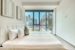 1 bedroom, desk, iron/ironing board, travel cot - Chic 1-Bedroom with Balcony in New Polanco (Ciudad de México)