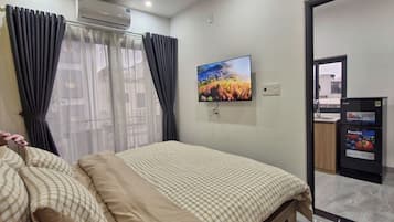 Deluxe-Apartment, 2 Schlafzimmer, Balkon | Balkon