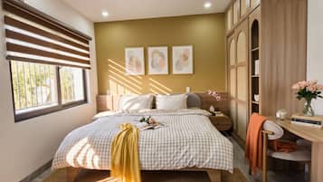 Leilighet – exclusive | Skrivebord, blendingsgardiner, lydisolert og wi-fi (inkludert)