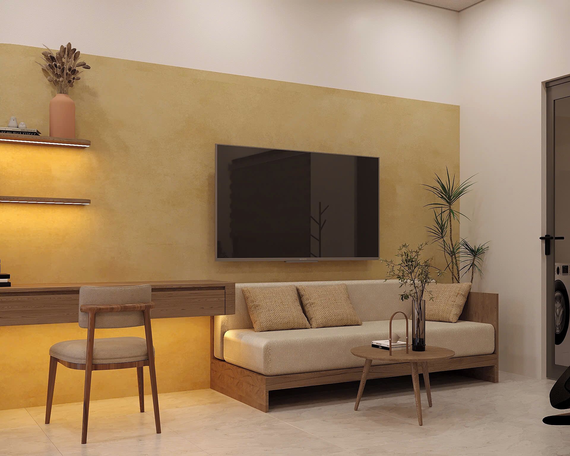 Deluxe Apartment | Living area