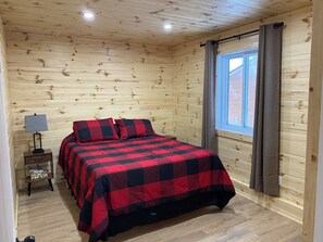 2 bedrooms, WiFi, bed sheets - Le Godendard SPA privé/Foyer 6 pers (Saint-Luc-de-Bellechasse)
