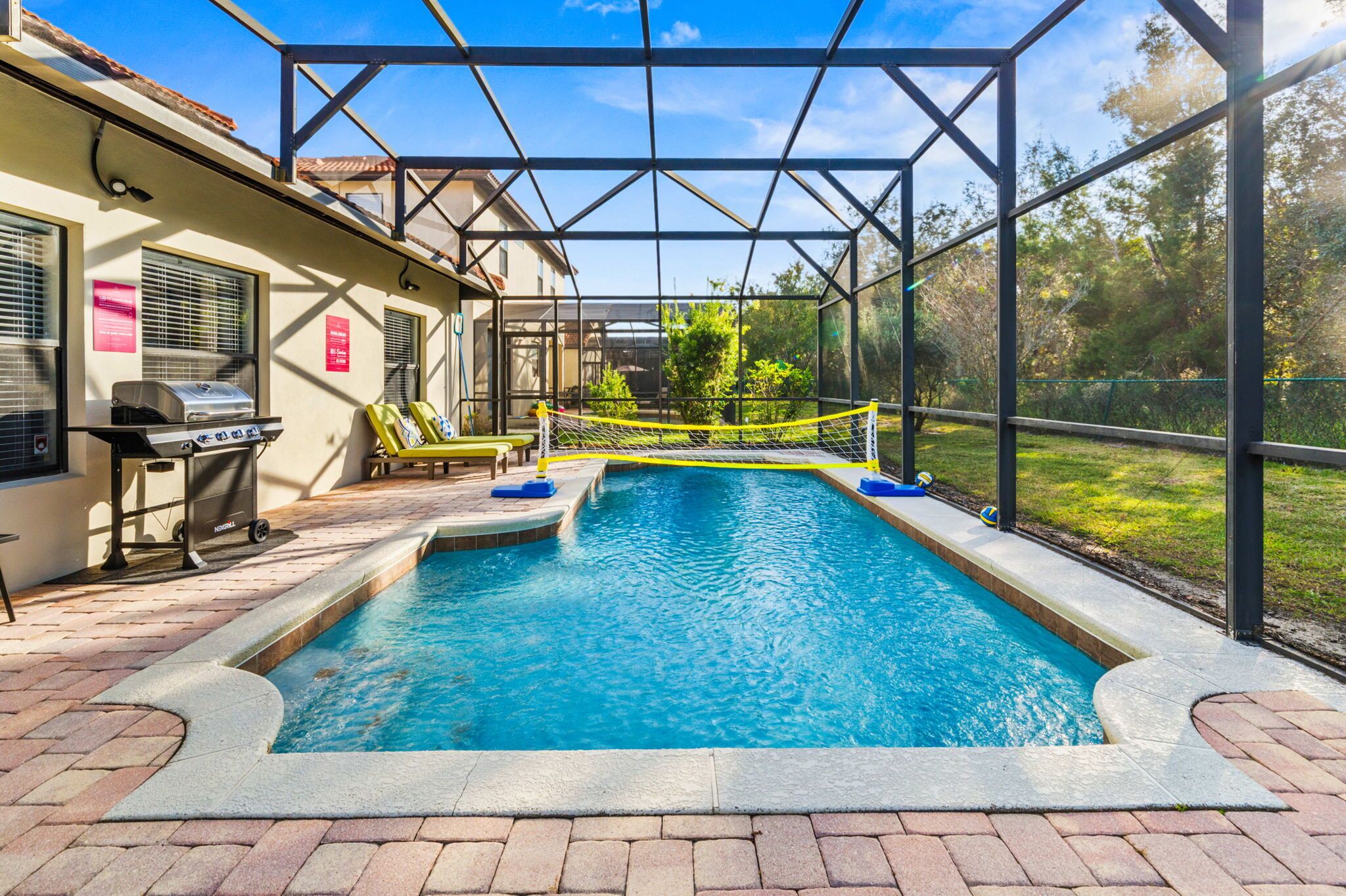 Una piscina climatizada