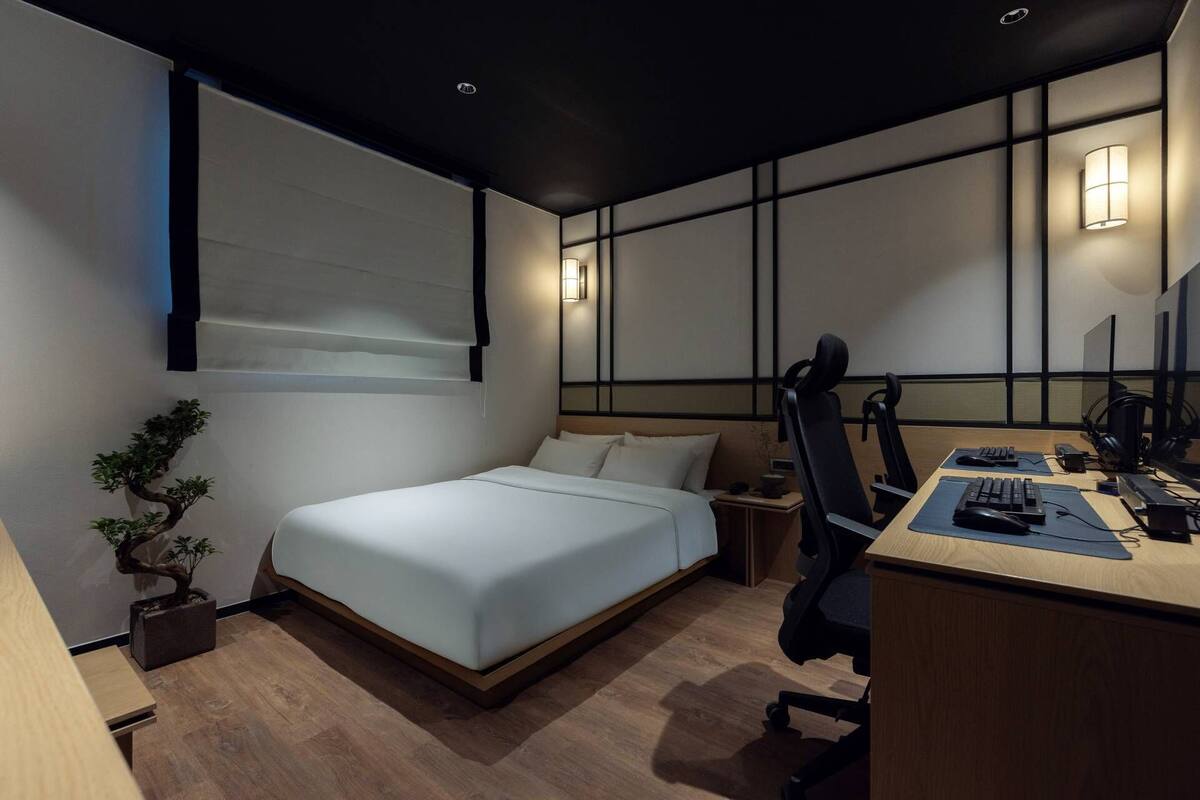 Decoración personalizada, muebles diferentes y escritorio