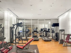 Fitness facility - FIRST CLASS | 1BR | Marina View | Sea & Ain Dubai (Marina)