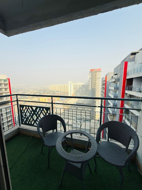 Balcony view - NOIDA LUXURY STAYS (Greater Noida)
