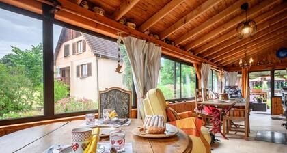 Guest Room “La Châtelaine - Pinot Blanc” with Mountain View, Shared Terrace & Wi-Fi