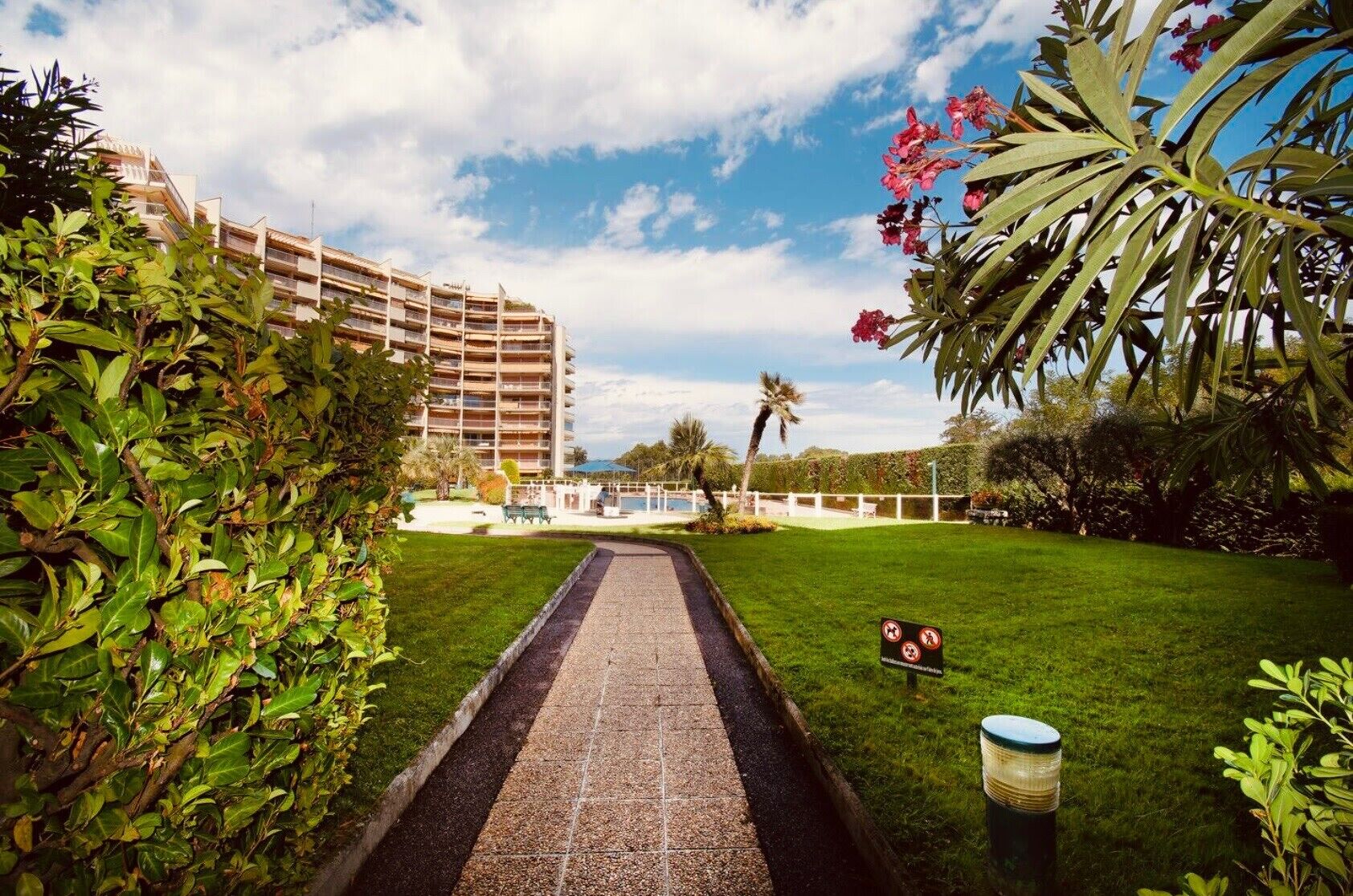 Terrein van de accommodatie