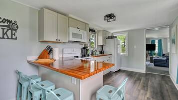 Microwave, oven, stovetop