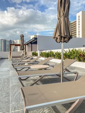 Terrasse sur le toit