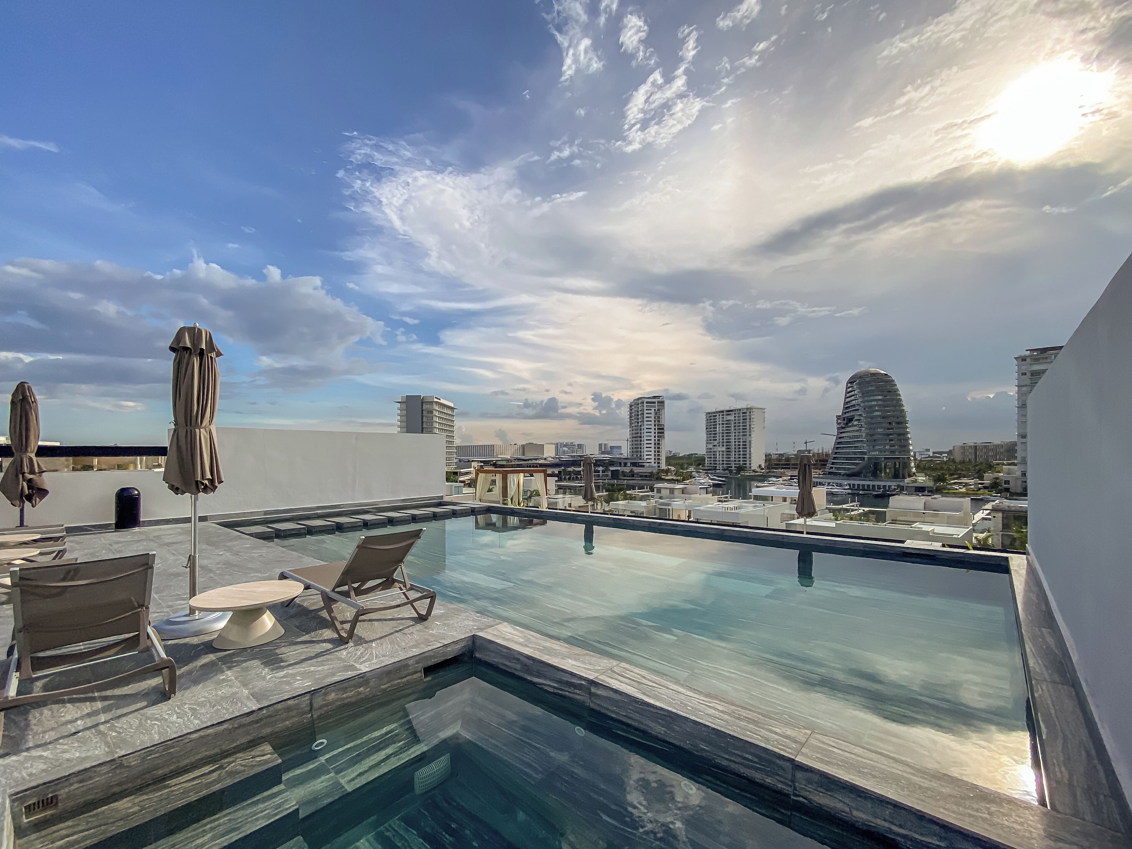 Alberca al aire libre 