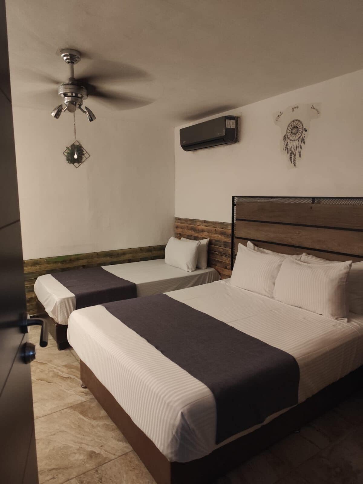 Triple Room, Pool View | Iron/ironing board, free WiFi