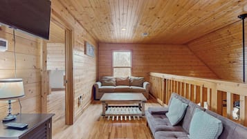 电视、壁炉、办公室