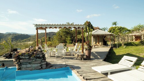 Casa de Campo Para so da Serra com Piscina e Vista