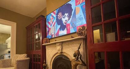 Downtown 3BR duplex full kitchen parking off i-787