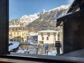 Blick von der Unterkunft