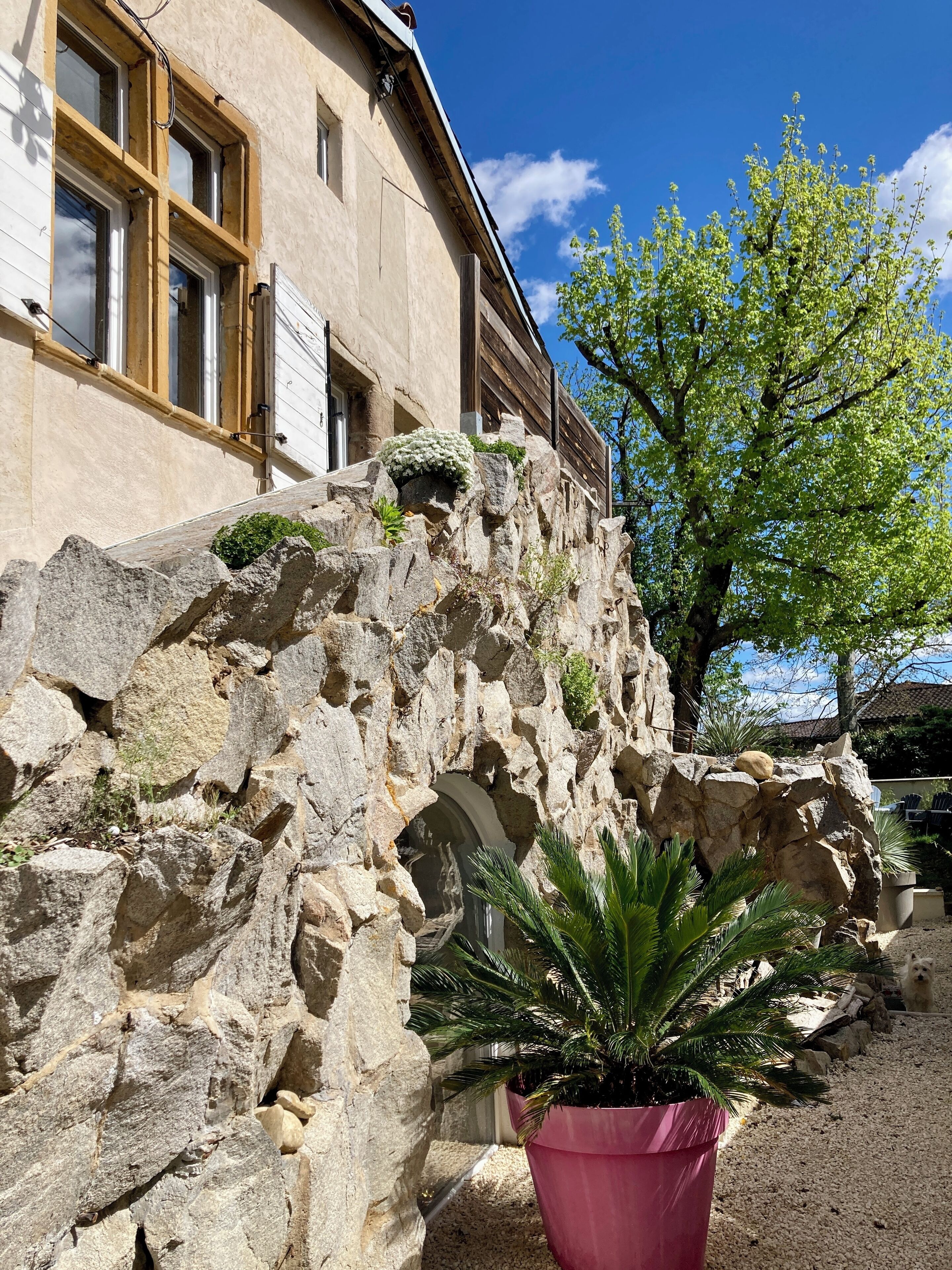 Enceinte de l’hébergement