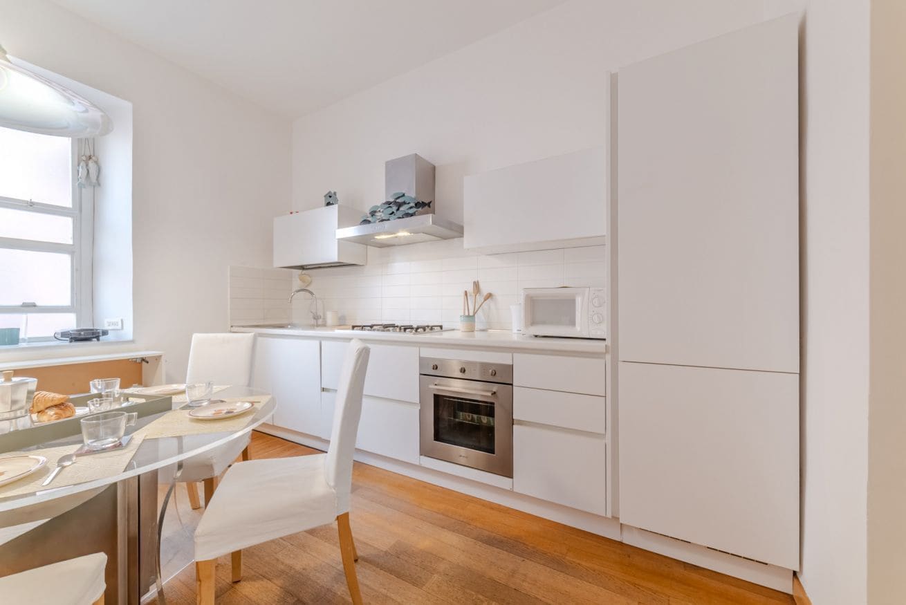 Fridge, microwave, dishwasher, toaster