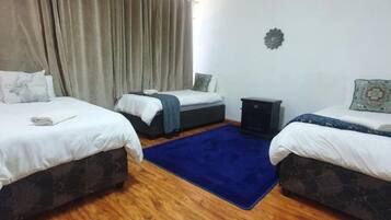 3 bedrooms, WiFi, bed sheets