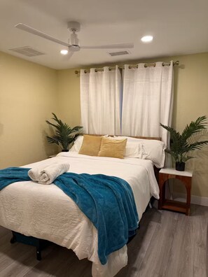 1 Schlafzimmer, Bügeleisen/Bügelbrett, kostenloses WLAN, Bettwäsche