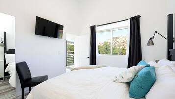 Desk, iron/ironing board, free WiFi, bed sheets