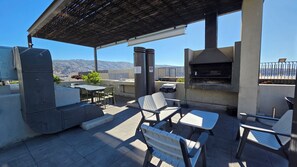 BBQ/picnic area - Oceana Suites Mirador Baron (Valparaíso)