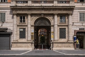 Façade de l’hébergement