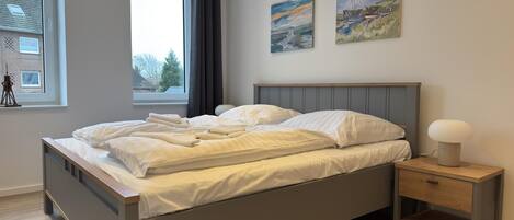 Wifi gratis y ropa de cama