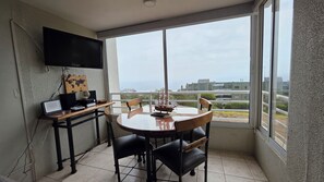 Familienapartment, Meerblick | Esszimmer