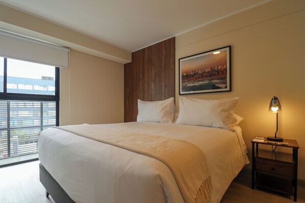 Departamento, 2 habitaciones | Wifi gratis y ropa de cama