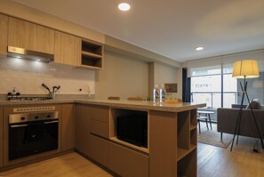 公寓, 2 間臥室 | 私人廚房 | 電冰箱