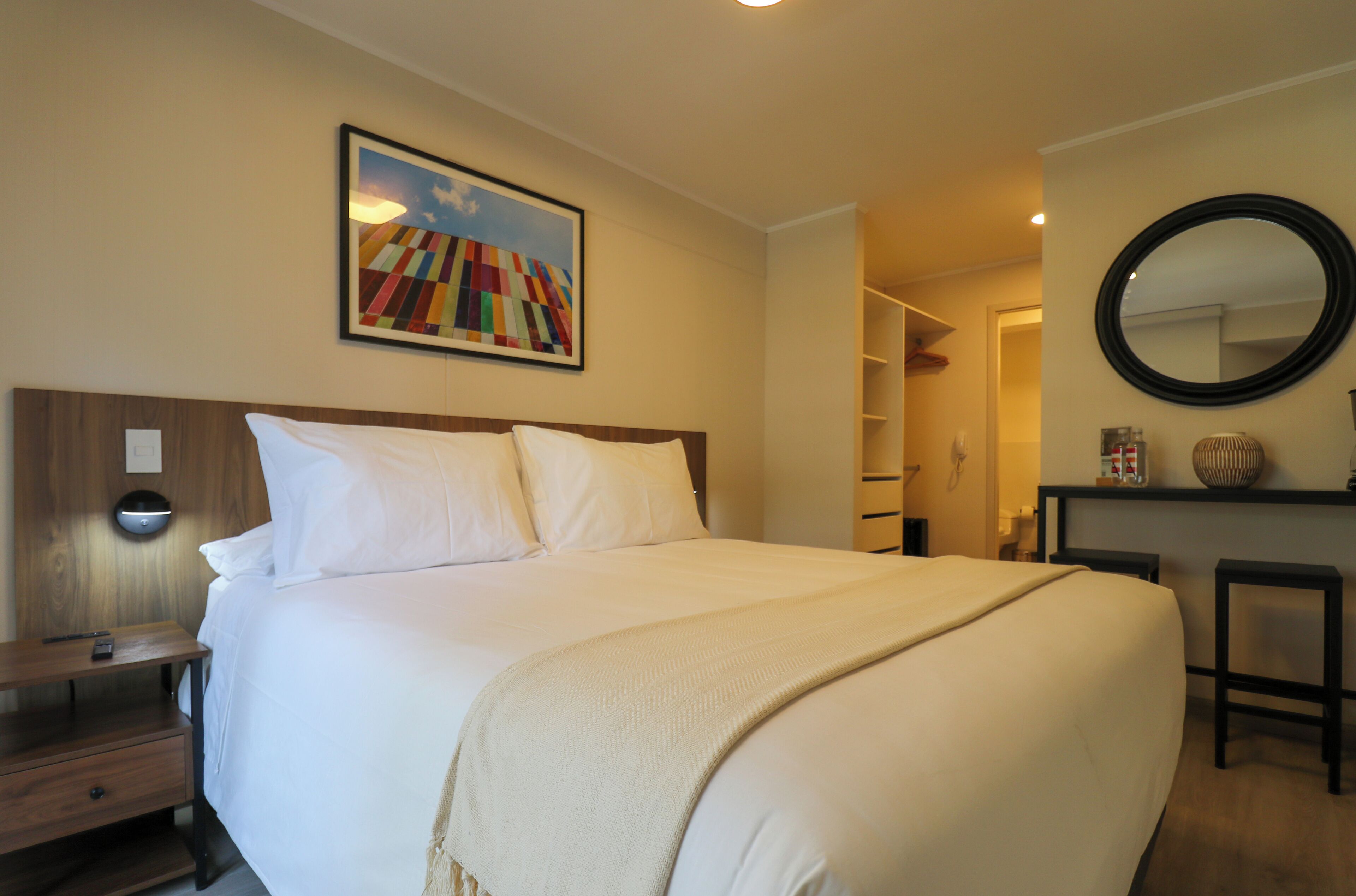 Estúdio (507 B) | Ferros/tábuas de passar roupa, Wi-Fi de cortesia, roupa de cama