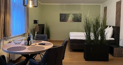 Feel-good oasis in Wünschensuhl: modern apartment for up to 4 people