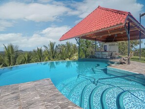 Pool - Luxury Ocean and Mountain-View Estate with resort Style Infinity Pool (David)