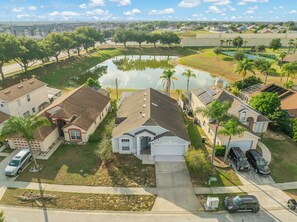 Exterior - Disney-Close Lakefront Renovated 4BR Pool Home (Davenport)