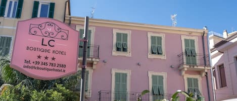 Fassade der Unterkunft