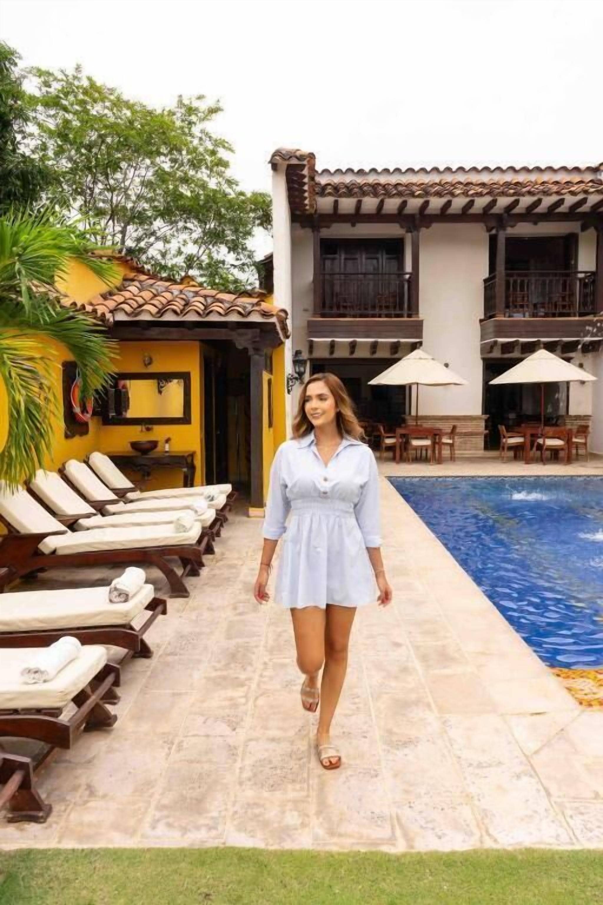 Alberca al aire libre 