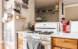 Microwave, oven, stovetop