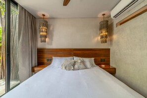 Desk, iron/ironing board, WiFi, bed sheets - Large Private Terrace w Hammock, Pool and Loungers (Tulum)