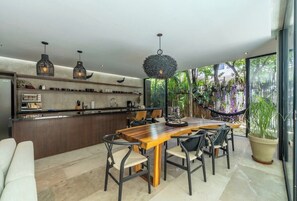 Dining - Casa Natura, Private Plunge w Bikes (Tulum)