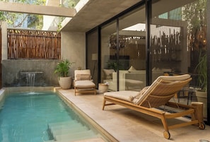 Pool - Casa Natura, Private Plunge w Bikes (Tulum)
