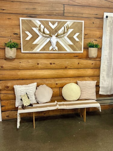 Terrific 1-bedroom cabin in Glendo, perfect for a relaxing rustic ranch getaway.