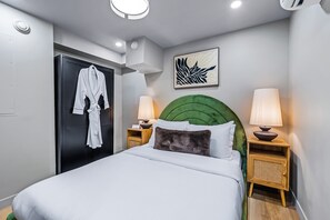 1 slaapkamer, een strijkplank/strijkijzer, gratis wifi, beddengoed