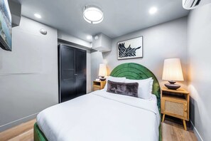 1 makuuhuone, silitysrauta/-lauta, ilmainen Wi-Fi, vuodevaatteet