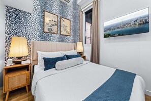 2 chambres, fer et planche à repasser, accès au Wi-Fi (inclus)