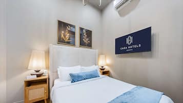 1 chambre, fer et planche Ă repasser, Wi-Fi gratuit, draps fournis