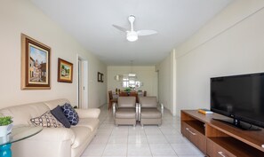 Basic Apartment | Living area - Apt in Center of Itapema 200m From the sea Ebm0122 (Itapema)